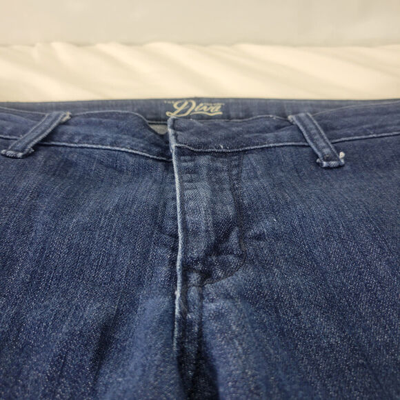 Old Navy Jeans Womens 8 Blue Low‎ Rise The Diva Straight Leg Dark Wash Denim - Picture 10 of 13